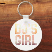 DJsガール キーホルダー (正面)