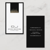 Djsプロフェッショナル音楽 名刺 (正面/裏面)