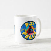 DJs at the Polls Female DJ Mug コーヒーマグカップ (正面右)