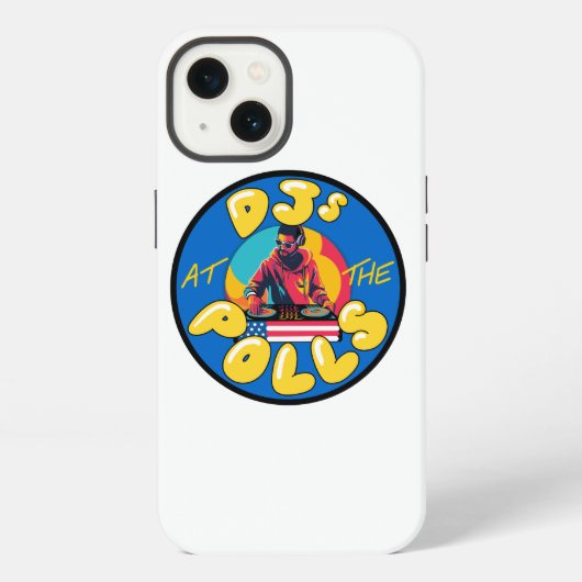 DJs at the Polls iPhoneケース iPhone 13ケース (裏面)