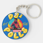 DJs at the Polls Key Chain キーホルダー (裏面)