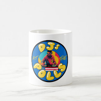 DJs at the Polls - Round Logo Mug コーヒーマグカップ