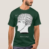 DJs Mind - Music Mix Phretechnologyテクノ Tシャツ (正面)