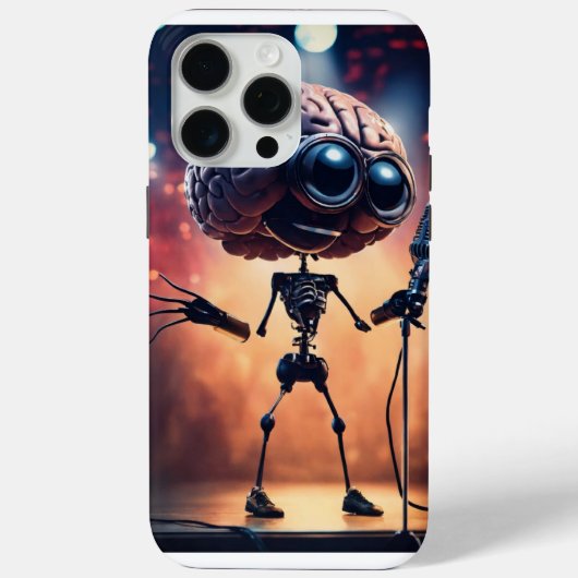 DJ's Mind: The Art ofミュージカルMastness iPhone Cover Case-Mate iPhoneケース (裏面)