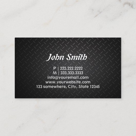 DJs Music Dee Jay Flaming Fire 名刺 (裏面)