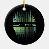 DJs Music Producer Remixerオーナメント セラミックオーナメント (裏面)