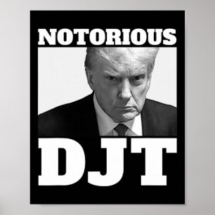 Djtトランプ大統領2024トランプ・ムグショット ポスター