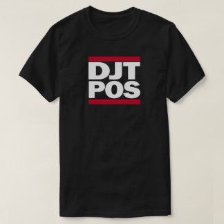 DJT-POS ブラックTシャツ Tシャツ
