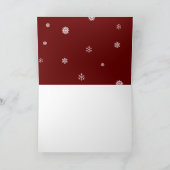 DKオーナメント写真クリスマスカードオンラインクリスマス カード (内部)