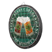 Dkグリーンウッド素朴応援ビーズシェナニガン ダーツボード (正面右)