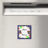 Dkブルークリーン&ダーティスクールシャルボードマグネット マグネット (インサイチュ (食洗機))