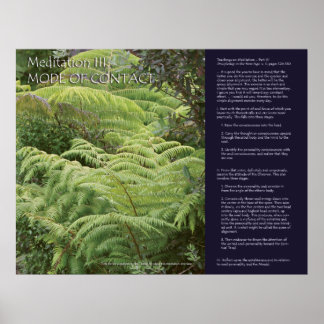 DK瞑想シリーズ：瞑想III ポスター