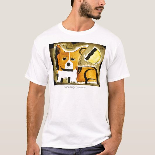 dk_2005aug8f、www.pugcasso.com tシャツ (正面)