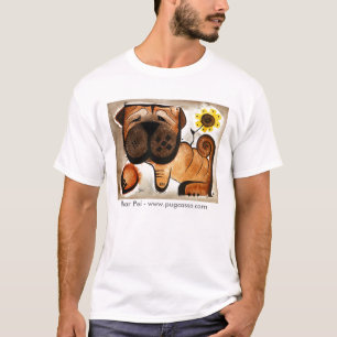 dk_2009feb20f、Shar Pei - www.pugcasso.com Tシャツ
