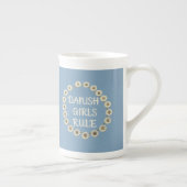 DK Girls Rule Mug ボーンチャイナマグカップ (右)