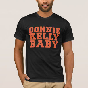 DKBのオレンジおよび黒い野球のTシャツ Tシャツ