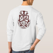 DKBの頂上の背部ロゴの前部 Tシャツ (裏面)