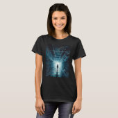 DKH138 Sci fi Graphic  Sweet Void Bliss Tシャツ (正面フル)