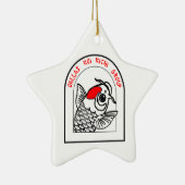 DKKの星のオーナメント セラミックオーナメント (右)