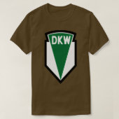 DKWオートバイ Tシャツ (デザイン正面)