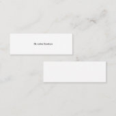 DLレター封筒 コーリングカード (正面/裏面)