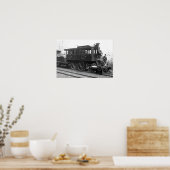 DL+ W蒸気検査機関車 ポスター (キッチン)