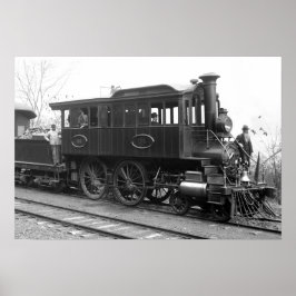 DL+ W蒸気検査機関車 ポスター