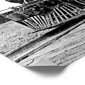 DL & W RRスクラントンPa.プリント ポスター (角)