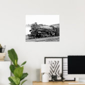 DL & W RRスクラントンPa.プリント ポスター (ホームオフィス)