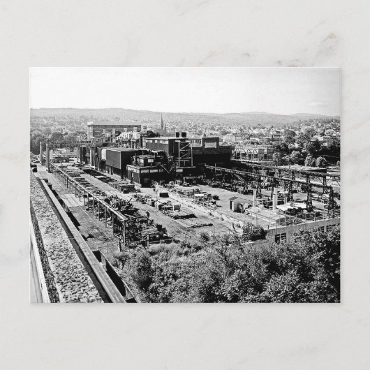 DL & W RRファンドリーScranton Pa.ポストカード ポストカード (正面)