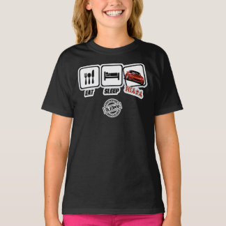DLEDMV - Sleep Miata食べ Essential Tシャツ