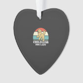 dless Dog Lady オーナメント (正面)