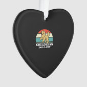 dless Dog Lady オーナメント (正面)