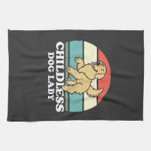 dless Dog Lady キッチンタオル (横)