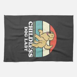 dless Dog Lady キッチンタオル