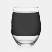 dless Dog Lady ステムなしワイングラス (左)