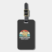 dless Dog Lady ラゲッジタグ (正面縦)