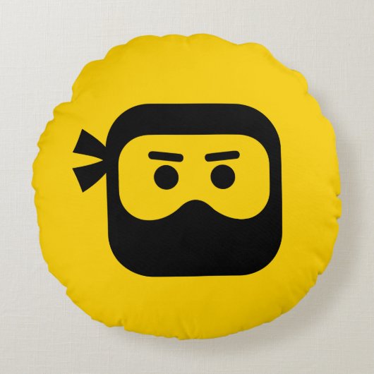 DLiveの円形の枕 ラウンドクッション (正面)