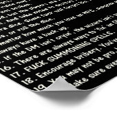 DMのルールExplicit Dungeons Dragons ポスター (角)