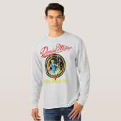 DM及びぜいたくな生活の長袖のワイシャツ Tシャツ (正面フル)