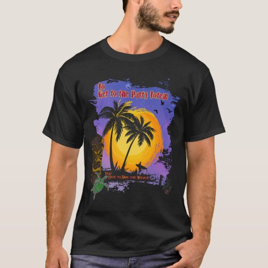 DM2023波 Tシャツ (正面)