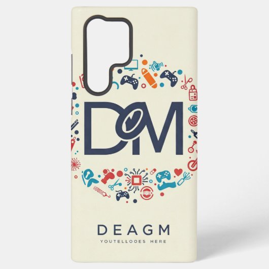 DM Fusion銀河系S22ウルトラケース Samsung Galaxyケース (裏面)