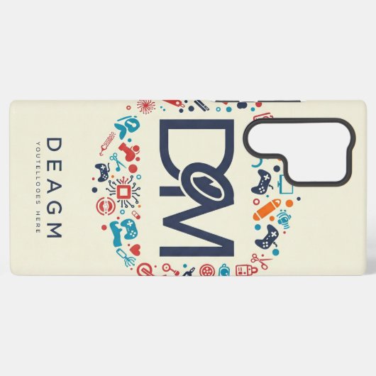 DM Fusion銀河系S22ウルトラケース Samsung Galaxyケース (裏面横)