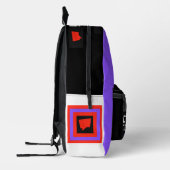 D'Maglioとバックパック – 実際 プリントバックパック (左)