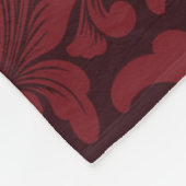 Dmaskシームレビクトリアンームパタ王室のーン フリースブランケット (角)