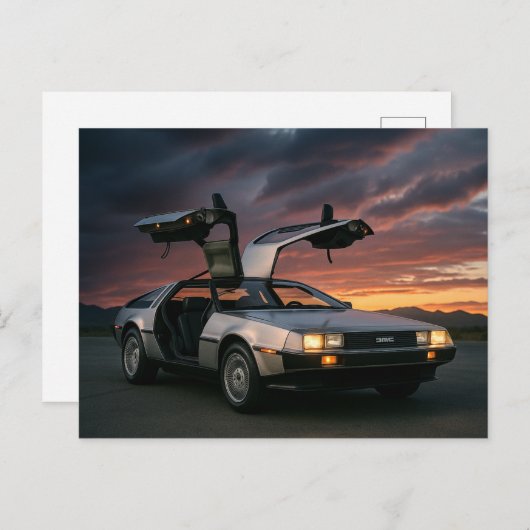 DMC 12 ポストカード (正面/裏面)