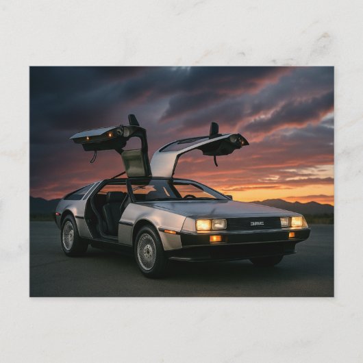 DMC 12 ポストカード (正面)