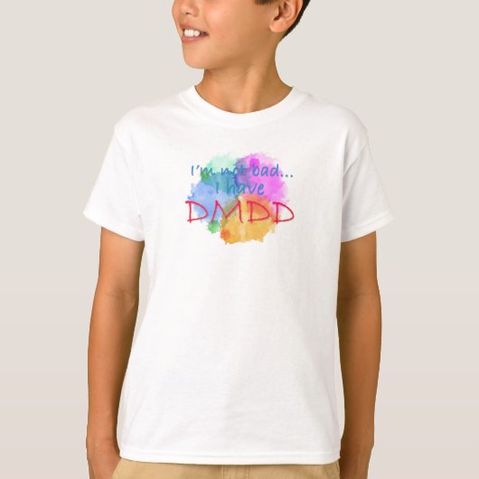 DMDDデザイン1のTシャツを持っている Tシャツ (正面)
