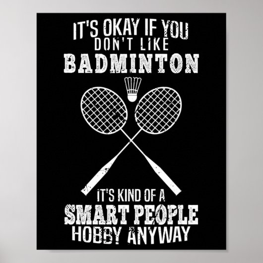 Dmintonおもしろいが嫌いなもしら大丈夫 ポスター (正面)