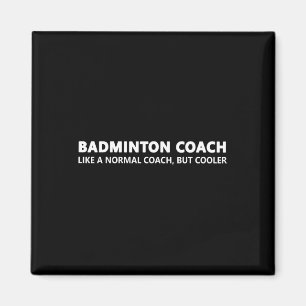 Dmintonトレーナおもしろいー定義Dminton Coach マグネット